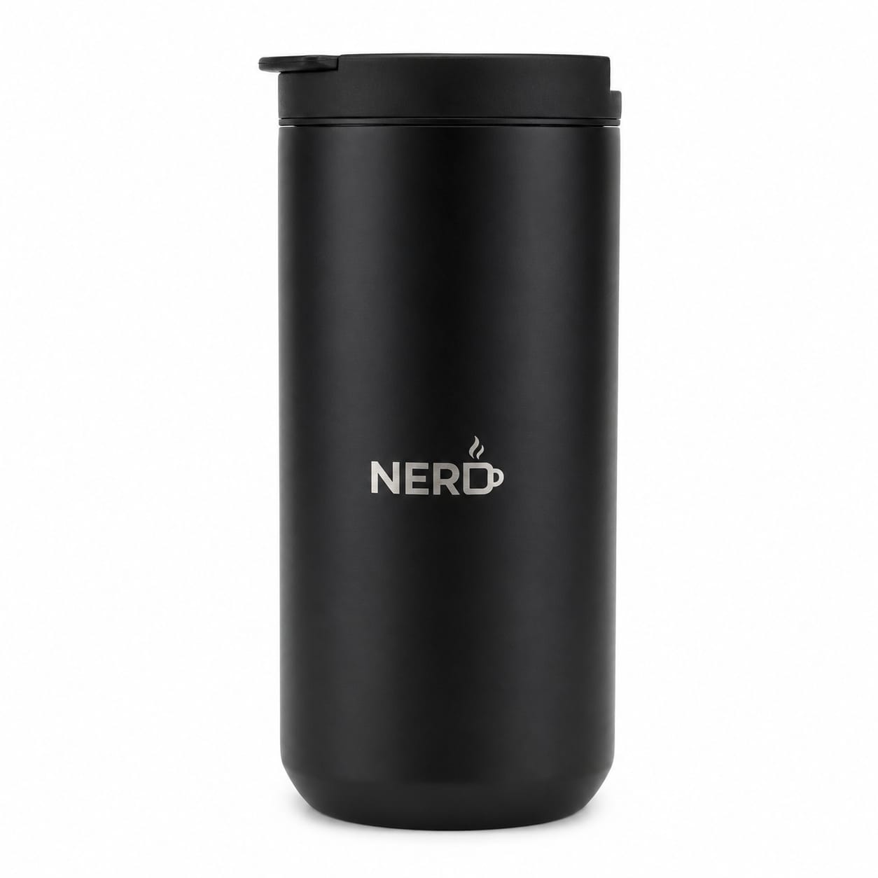 NERD Black Insulated Coffee Tumbler